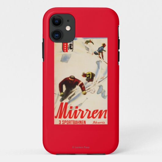 Inferno Races Promotie Poster Case-Mate iPhone Case (Achterkant)