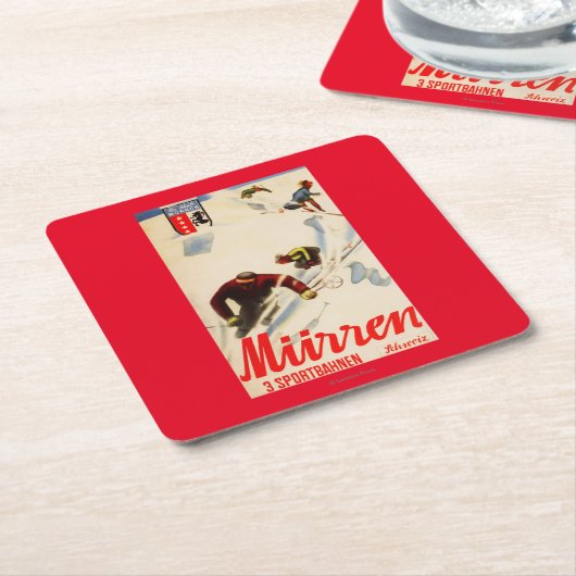 Inferno Races Promotie Poster Kartonnen Onderzetters (Schuin)