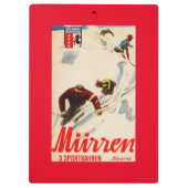 Inferno Races Promotie Poster Klembord (Achterkant)