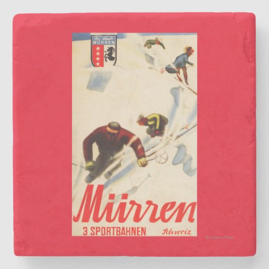 Inferno Races Promotie Poster Stenen Onderzetter (Voorkant)