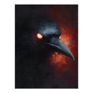 Inferno Raven Profiel Perfect Poster