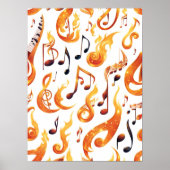 Inferno Rhythms Poster (Voorkant)