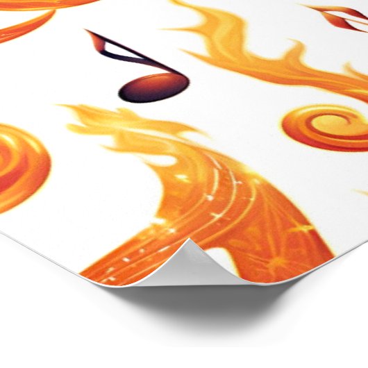 Inferno Rhythms Poster (Hoek)