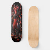 Inferno Rode Draak Skate Deck - Vuur Pantser Beest (Voorkant)