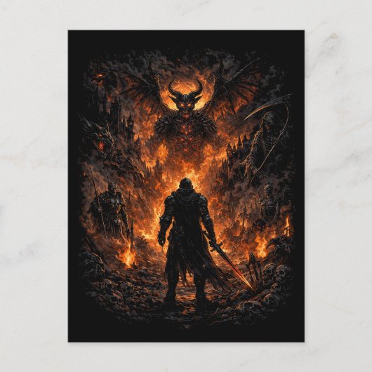 Inferno’s Gate Briefkaart (Voorkant)