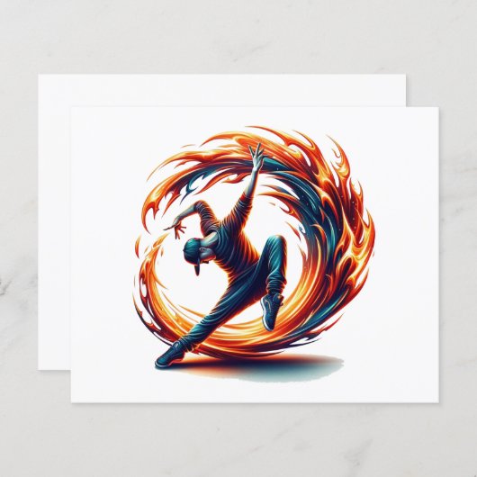 Inferno Spin - Ontsteek de geest van Breakdance (Voorkant / Achterkant)