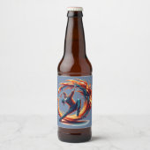 Inferno Spin - Ontsteek de geest van Breakdance Bier Etiket (Voorkant)