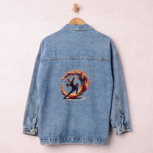 Inferno Spin - Ontsteek de geest van Breakdance Denim Jacket (Hangar)