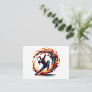 Inferno Spin - Ontsteek de geest van Breakdance Notitiekaartje