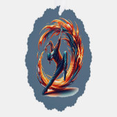 Inferno Spin - Ontsteek de geest van Breakdance Ornament Kaart (Rechts)