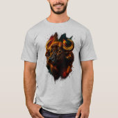 Inferno Taurus – Glowing Bull Power T-Shirt (Voorkant)