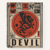 Inferno Throne - Devil King in  Wrath Notitieboek (Voorkant)