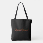 Inferno Tote Bag (Achterkant)