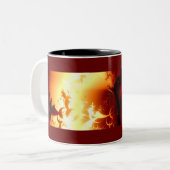 Inferno Tweekleurige Koffiemok (Voorkant links)