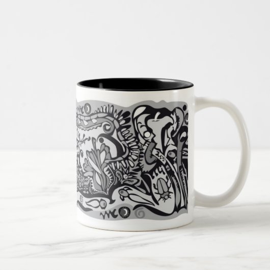 Inferno Tweekleurige Koffiemok (Rechts)