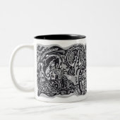 Inferno Tweekleurige Koffiemok (Links)