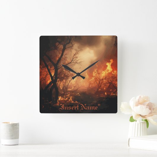 Inferno Vierkante Klok (Huis)