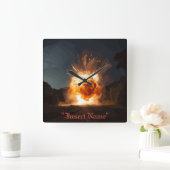 Inferno Vierkante Klok (Huis)