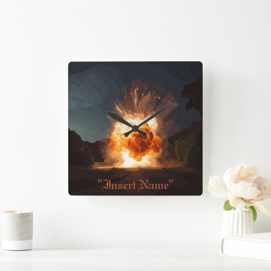 Inferno Vierkante Klok (Huis)