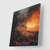 Inferno Vierkante Klok (Hoek)