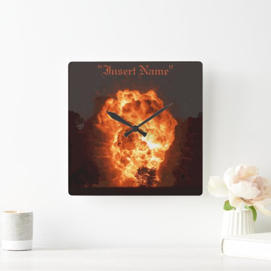 Inferno Vierkante Klok (Huis)