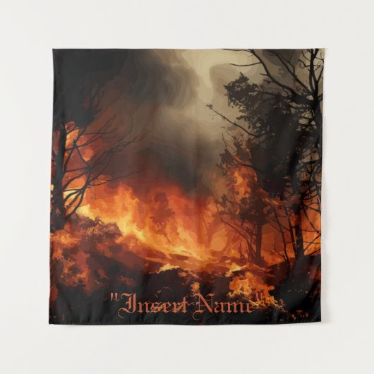 Inferno Wandkleed (Voorkant)