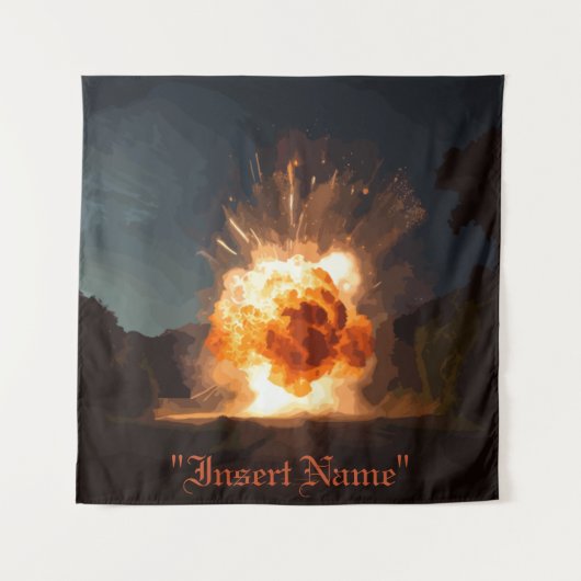 Inferno Wandkleed (Voorkant)