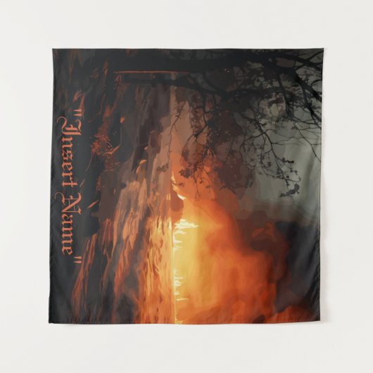 Inferno Wandkleed (Voorkant (horizontaal))