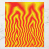 Inferno Wijn Etiket (Enkel label)