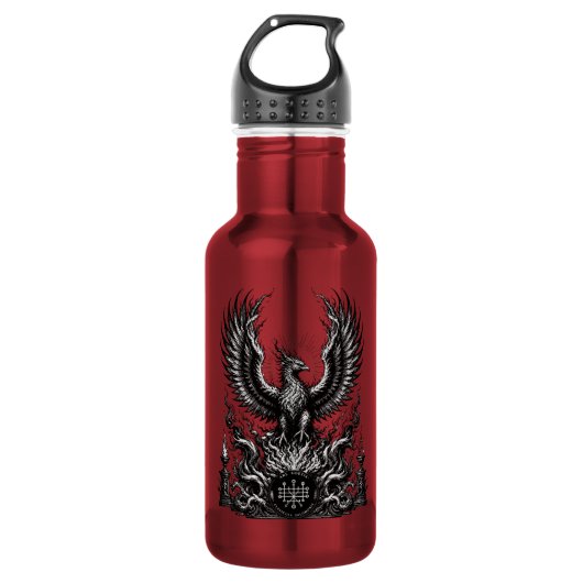 Inferno Wings De Phenex Opstanding Waterfles (Voorkant)