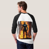 Inferno Zephyr: Meester van lucht en vuur T-shirt (Achterkant volledig)