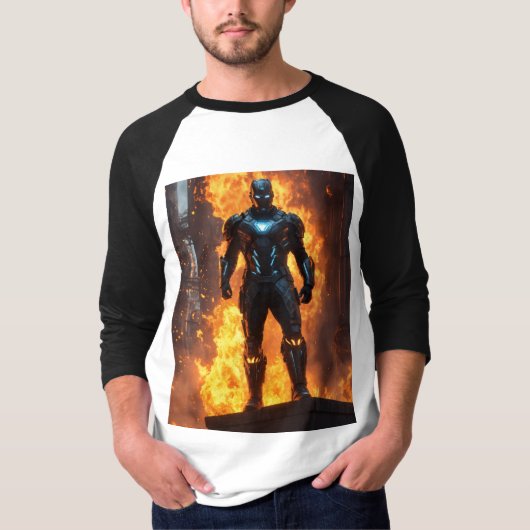 Inferno Zephyr: Meester van lucht en vuur T-shirt (Voorkant)