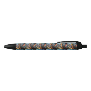 Inferno's Breath: De vlam van de draak Blauwe Inkt Pen