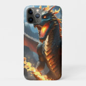 Inferno's Breath: De vlam van de draak Case-Mate iPhone Case (Achterkant)
