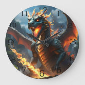 Inferno's Breath: De vlam van de draak Grote Klok (Voorkant)