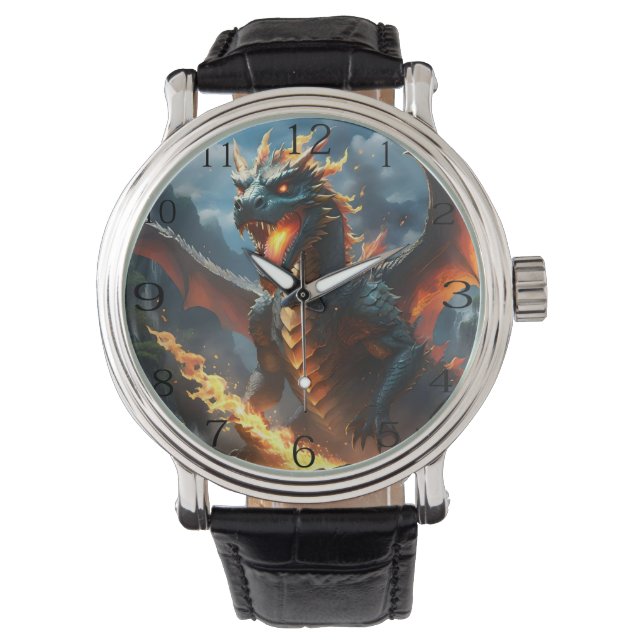 Inferno's Breath: De vlam van de draak Horloge (Voorkant)