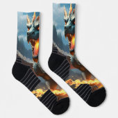 Inferno's Breath: De vlam van de draak Sokken (Rechts)