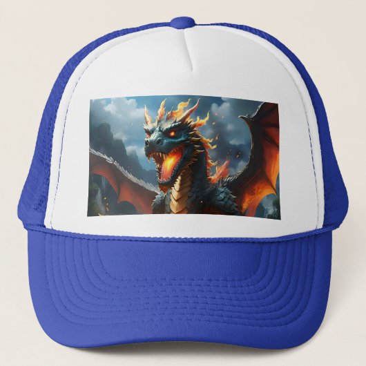 Inferno's Breath: De vlam van de draak Trucker Pet (Voorkant)