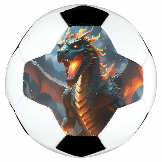 Inferno's Breath: De vlam van de draak Voetbal (Voorkant)