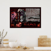 Inferno's Gate Poster (Keuken)