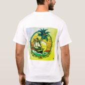 Infero Guardian: Majestic Boat Tatto Design Tshirt (Achterkant)