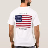 Infidel en Proud ervan T-shirt (Achterkant)