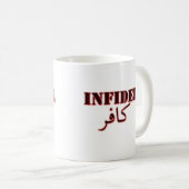 Infidel Koffiemok (Voorkant rechts)