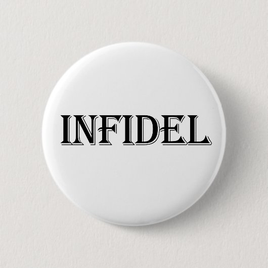 Infidel Ronde Button 5,7 Cm (Voorkant)