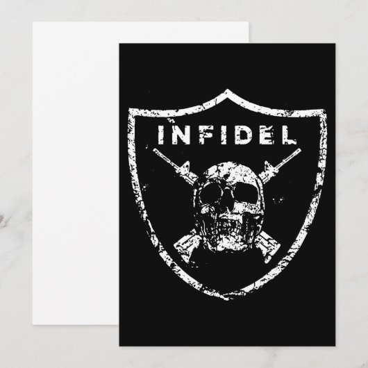 Infidel Style Usa Mannen Free Shipping Patrio (Voorkant / Achterkant)