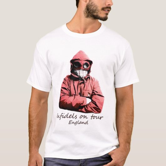Infidels op T-shirt voor de rondleiding (Voorkant)