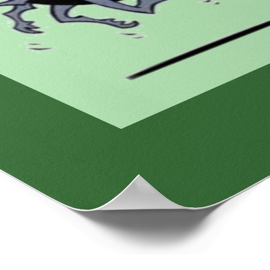 Infield Fly Rule Poster (Hoek)