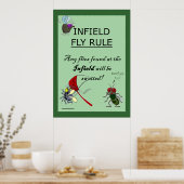Infield Fly Rule Poster (Keuken)