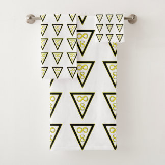 Infieniteit 8 badhanddoekset bad handdoek