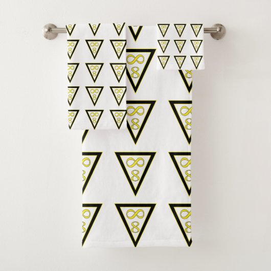 Infieniteit 8 badhanddoekset bad handdoek (Insitu)